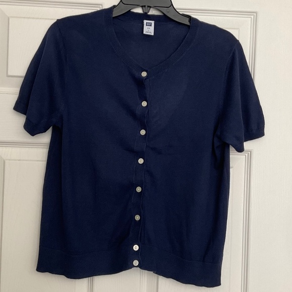 Gap Short-Sleeve Sweater Women’s Large - Picture 1 of 6